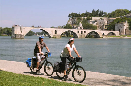 Avignon à vélo @ Bronner